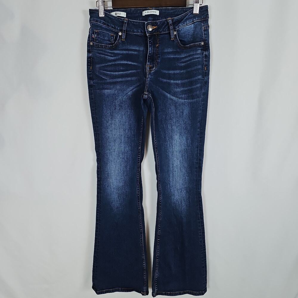 Vigoss Jagger BootCut Classic Fit Denim Jeans Women Size 28 Waist 27” Inseam 30”